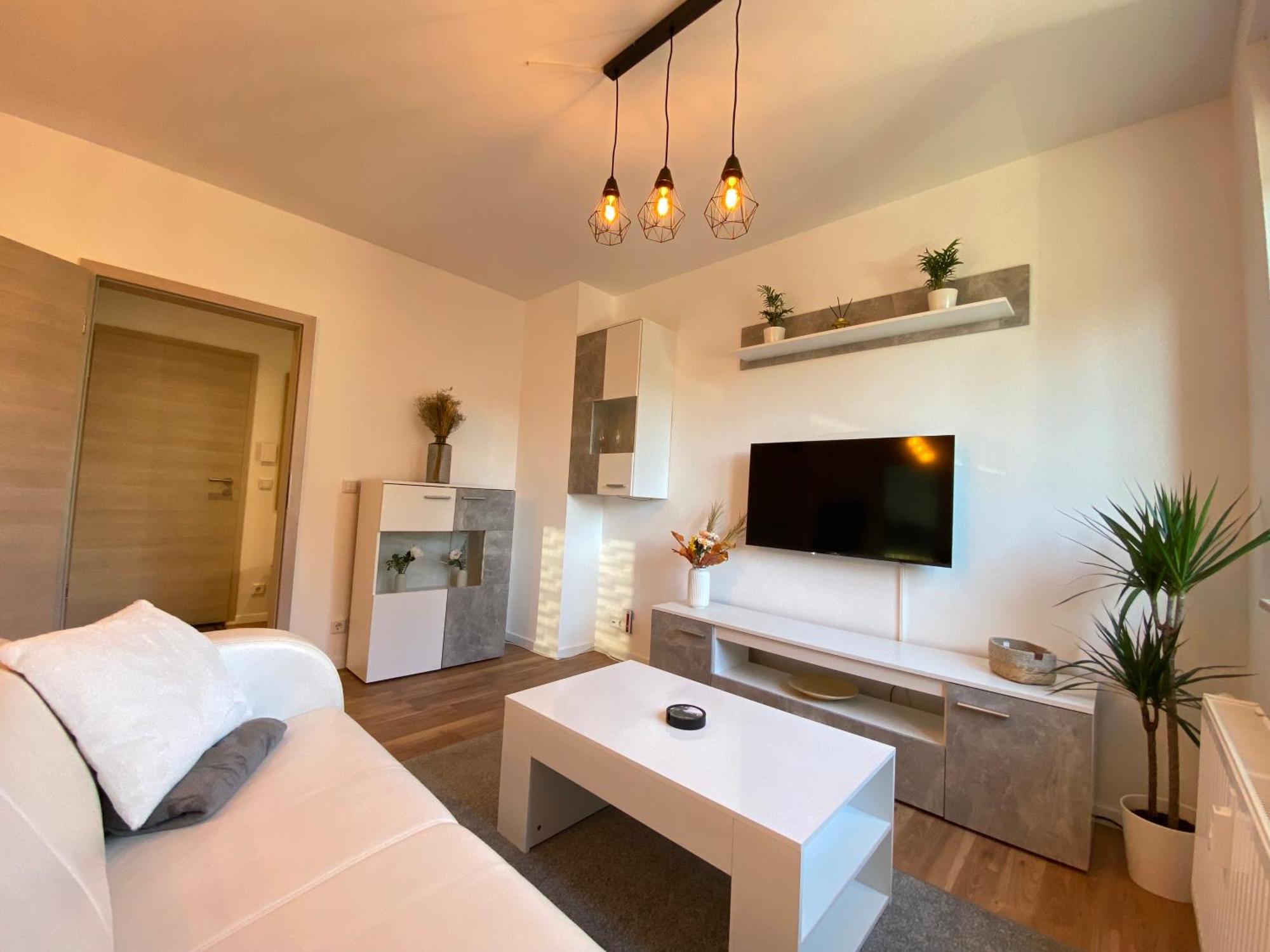 Hochwertige Ferienwohnung Mit 7Qm Balkon, Netflix, Kaffeeautomat, Rainshower Bad Zwickau Buitenkant foto